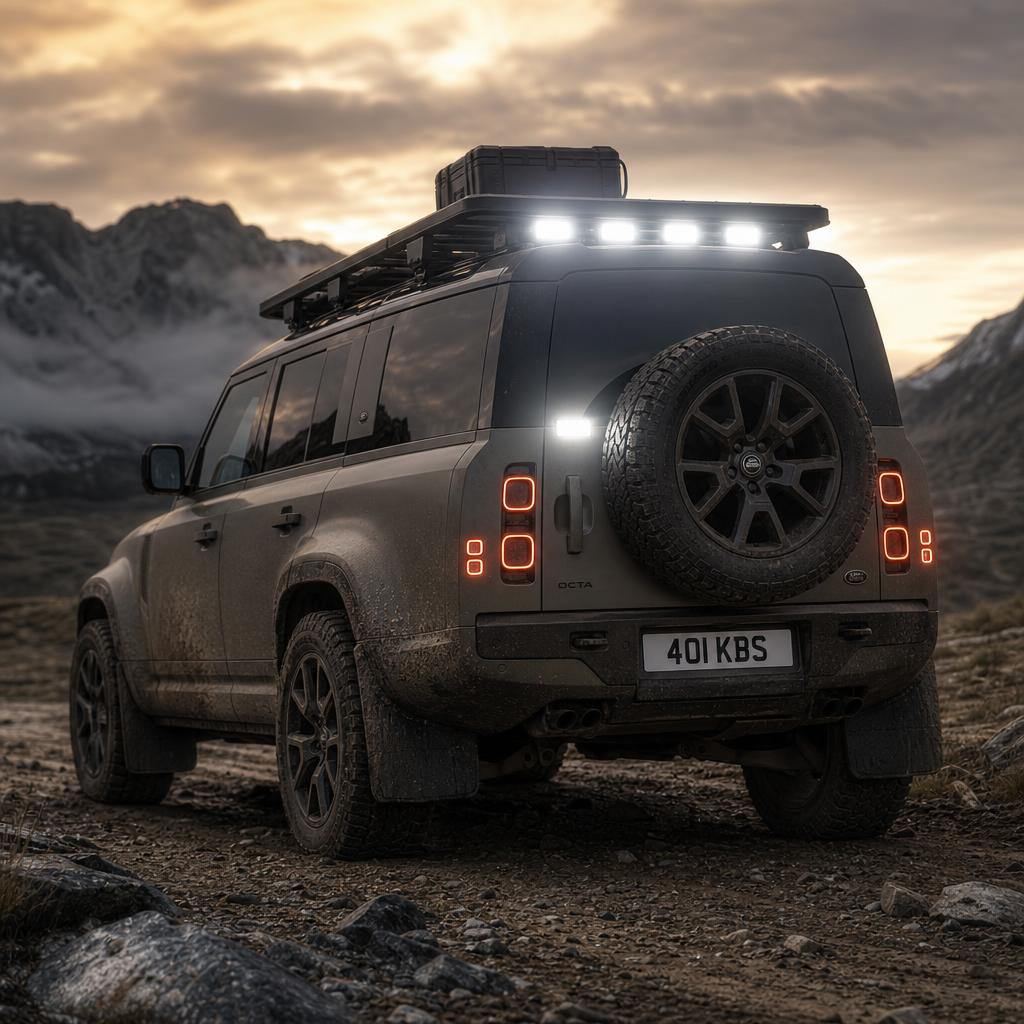 Defender OCTA Rear Flood Lights