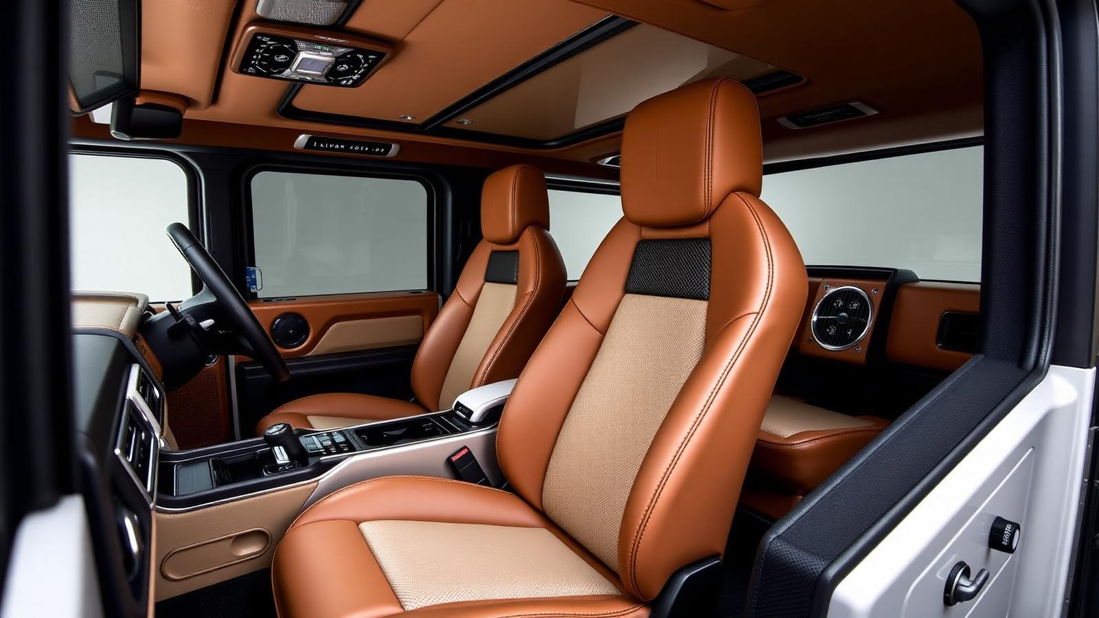 Land Rover Defender OCTA V8 Supercharged luxury interior