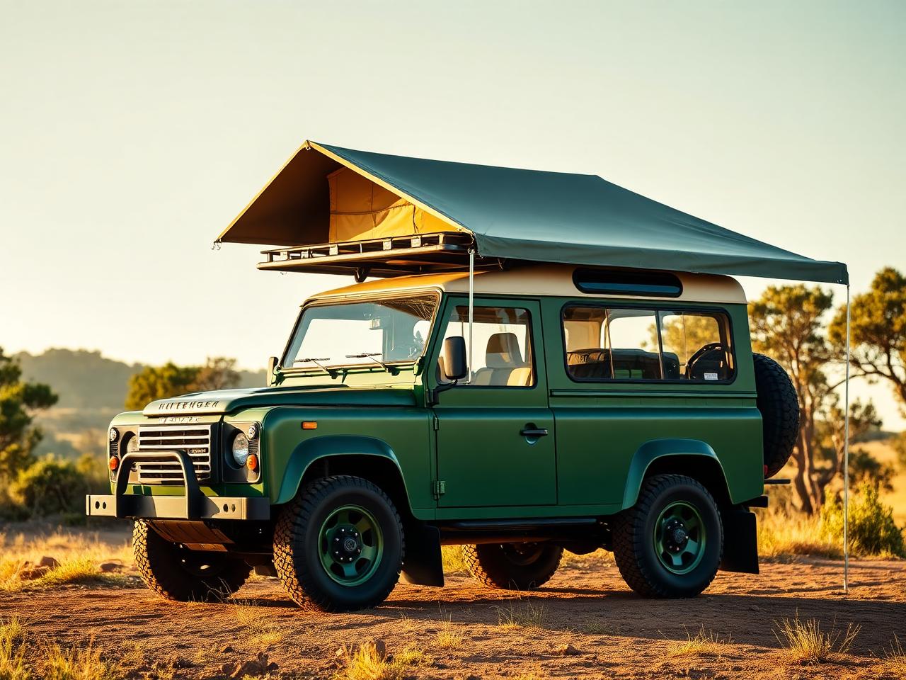 Defender Awnings & Shade – Land Rover Defender build example from www.defender-accessories.com