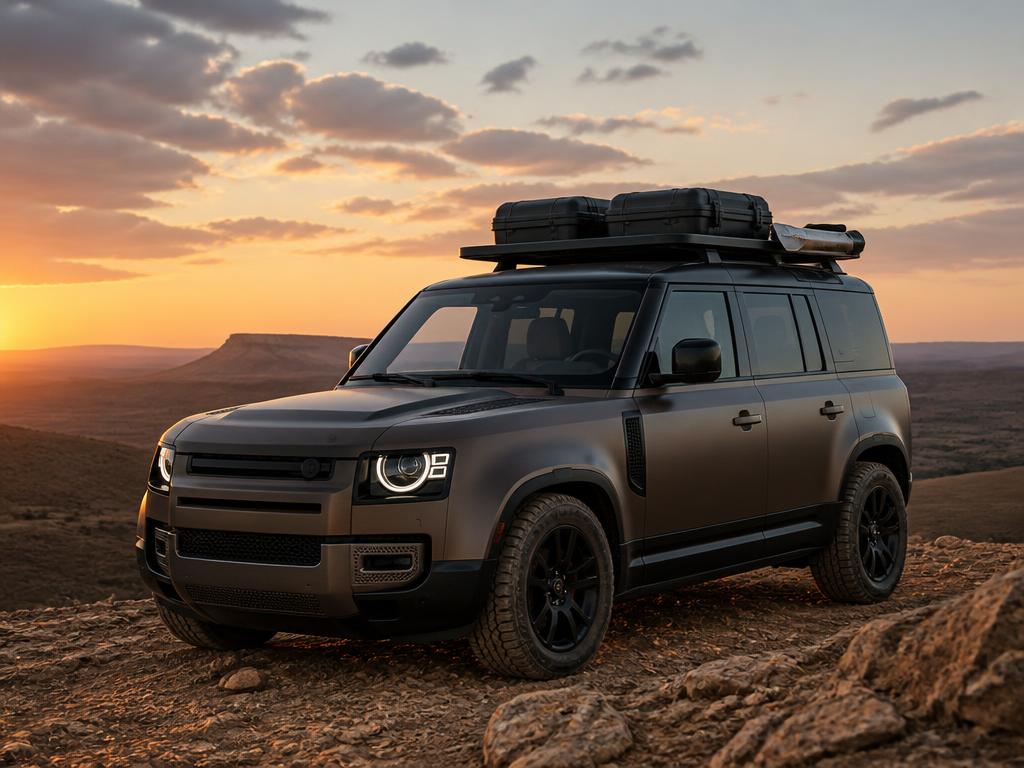 Defender Cargo Boxes – Land Rover Defender build example from www.defender-accessories.com