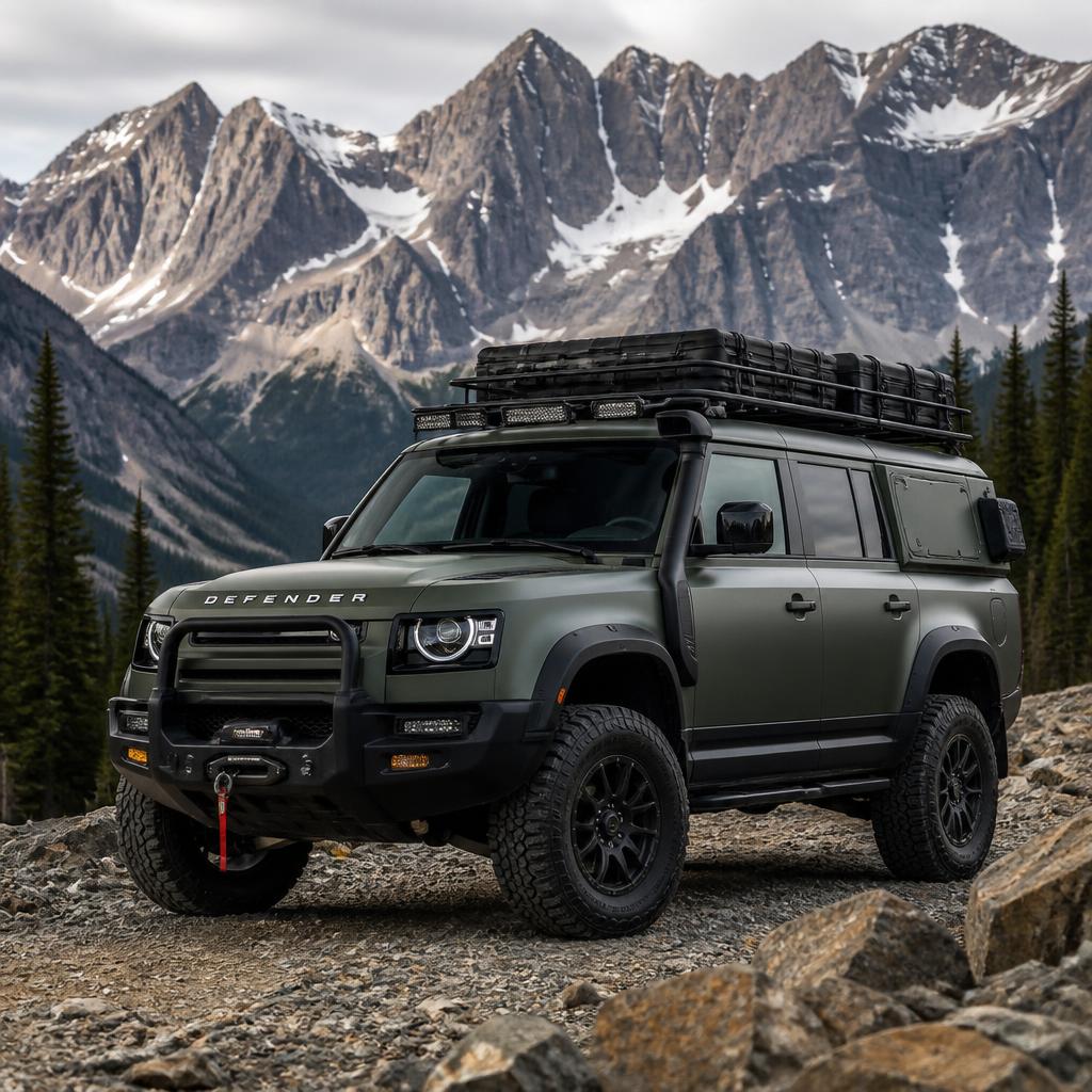 Defender Modifications — Build Order – RaidX 2" Suspension Kit popular Land Rover Defender accessory from www.defender-accessories.com