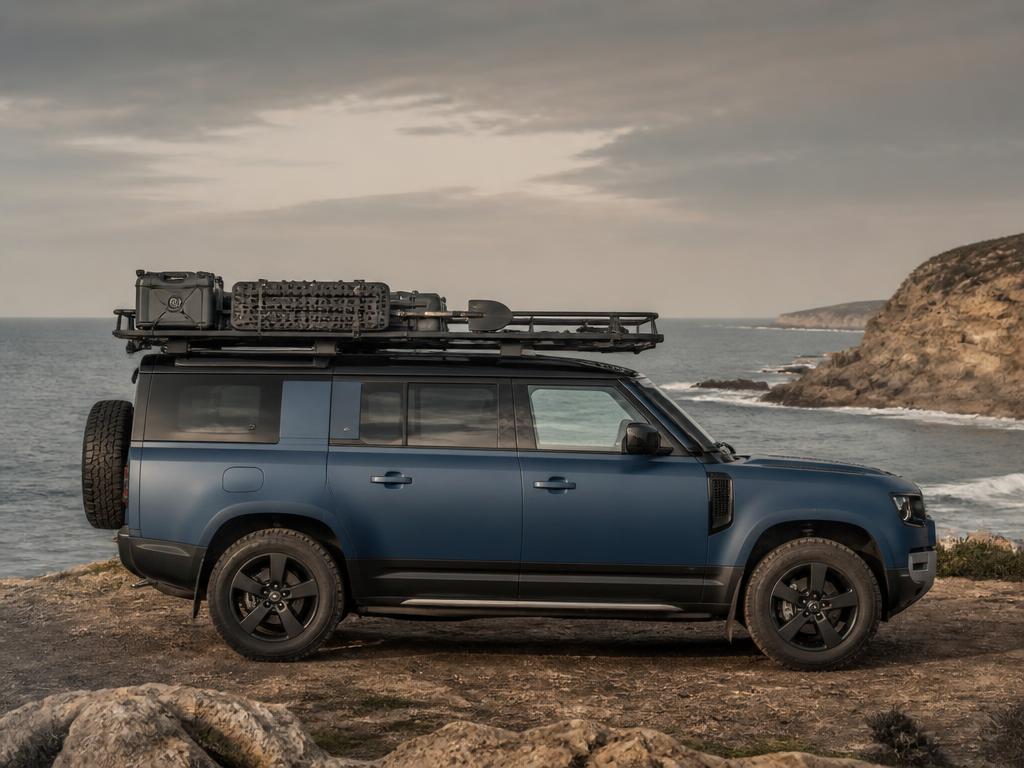Defender Roof Racks – Land Rover Defender build example from www.defender-accessories.com