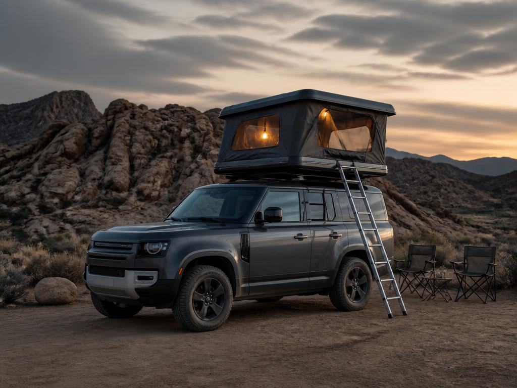 Defender Roof Top Tents – Land Rover Defender build example from www.defender-accessories.com