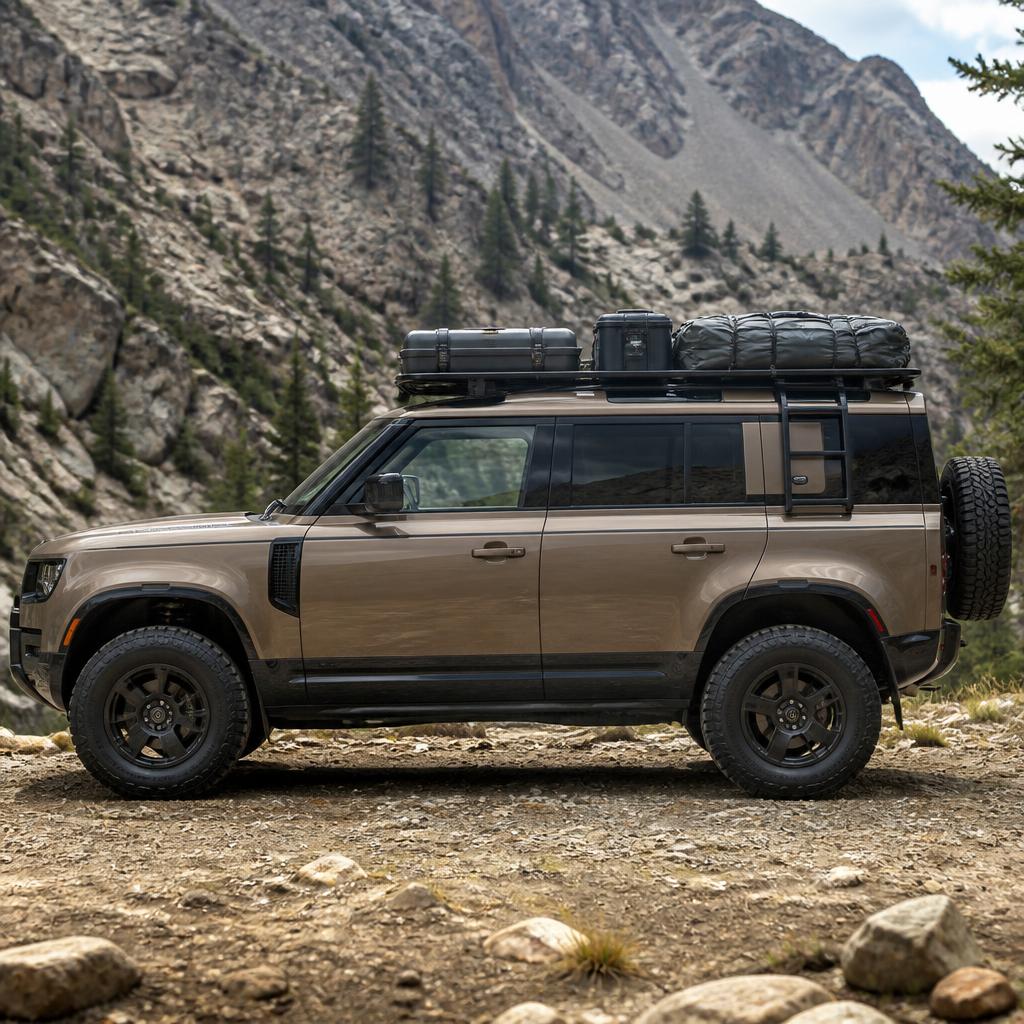 Suspension Lift & Load Support – RaidX 2" Suspension Kit popular Land Rover Defender accessory from www.defender-accessories.com