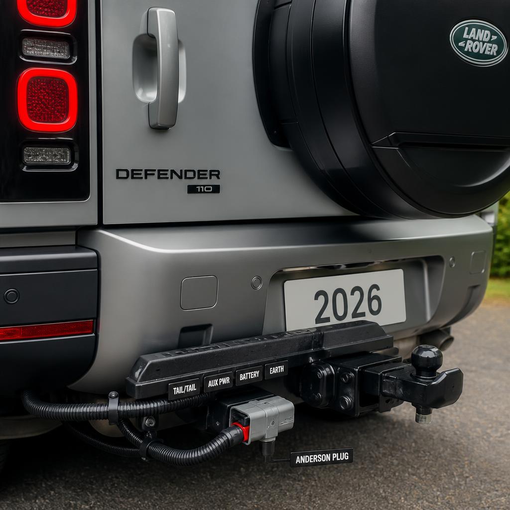 Defender Wiring and Electrical – Land Rover Anderson Plug Kit popular Land Rover Defender accessory from www.defender-accessories.com